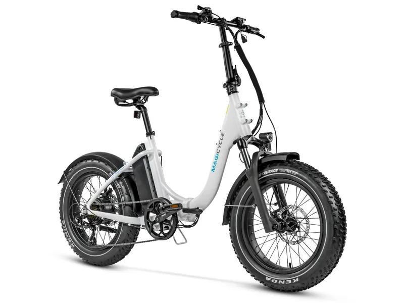 Magicycle Jaguarundi e-bike white view