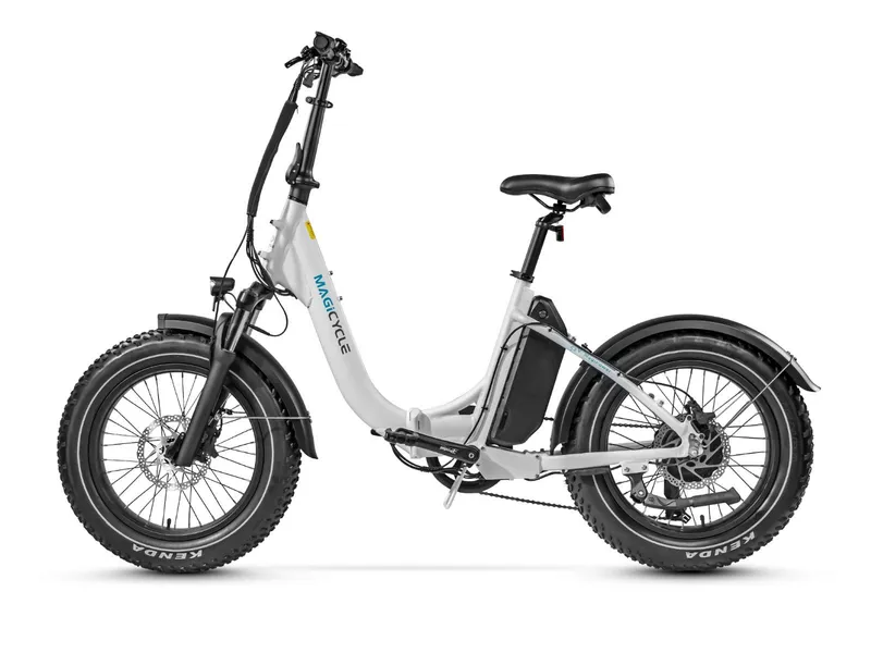 Magicycle Jaguarundi e-bike white side