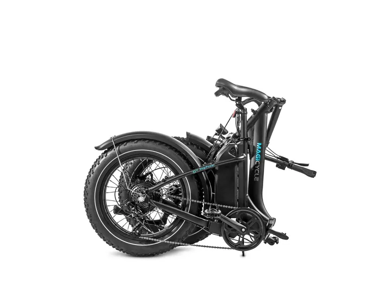 Magicycle Jaguarundi e-bike black collapsed