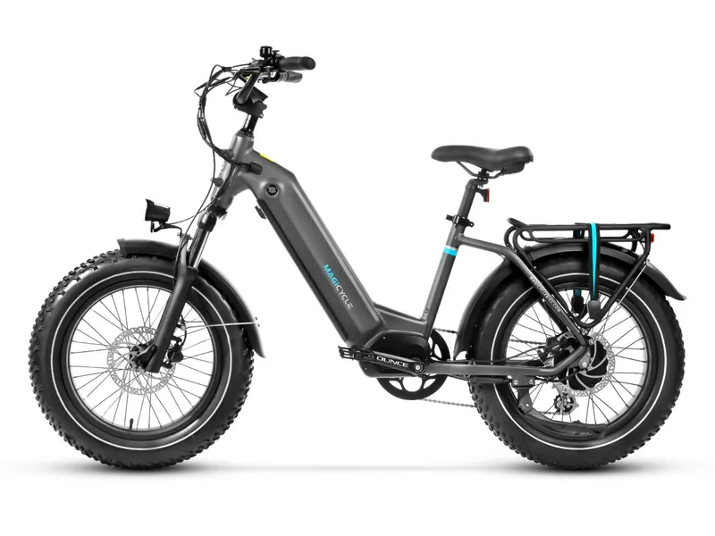 Magicycle Ocelot e-bike black from the side