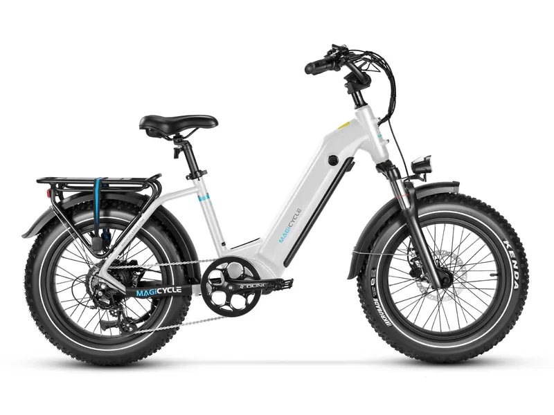 Magicycle Ocelot e-bike white from the side