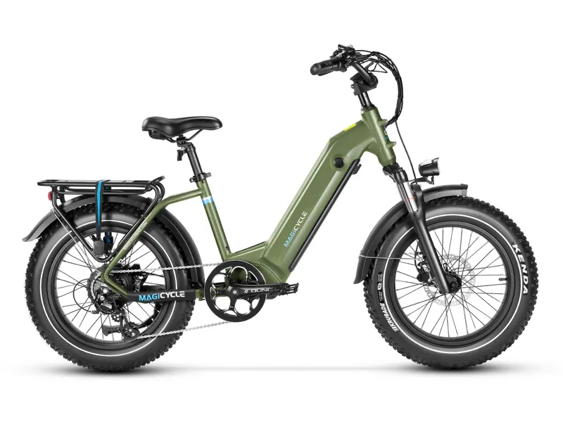 Magicycle Ocelot e-bike green side