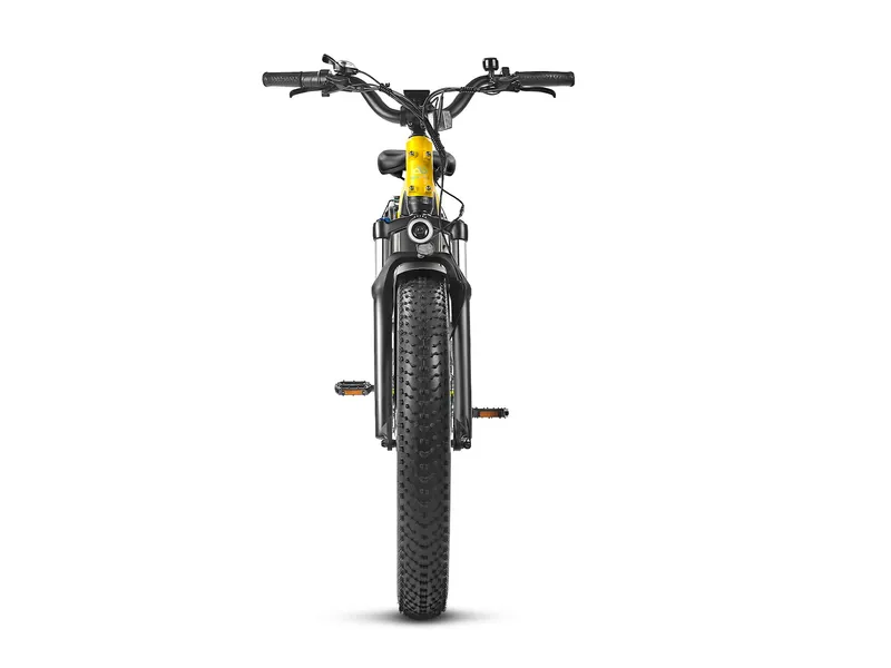 Magicycle e-bike yellow front