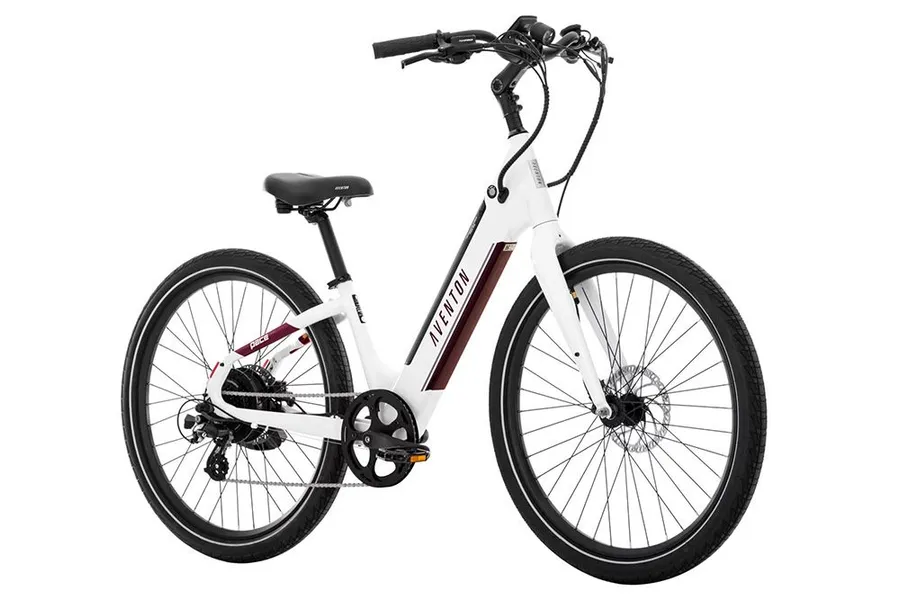 Aventon e-bike white