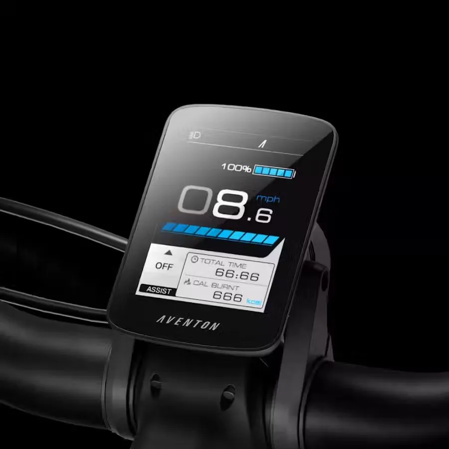 Aventon e-bike gauge