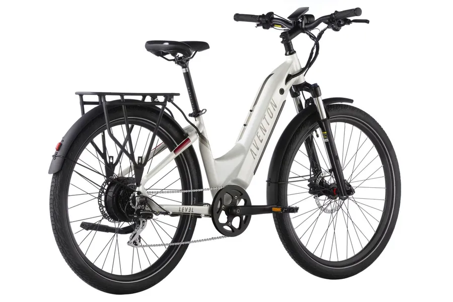 Aventon e-bike white