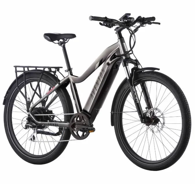 Aventon e-bike silver