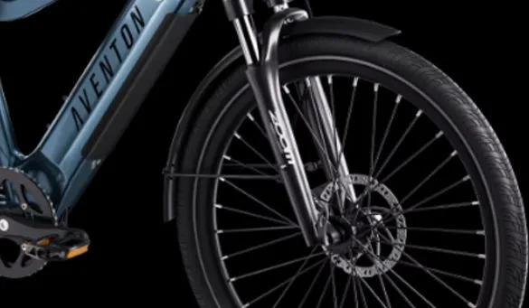 Aventon e-bike wheel