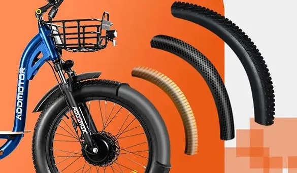 Addmotor e-bike tire technology