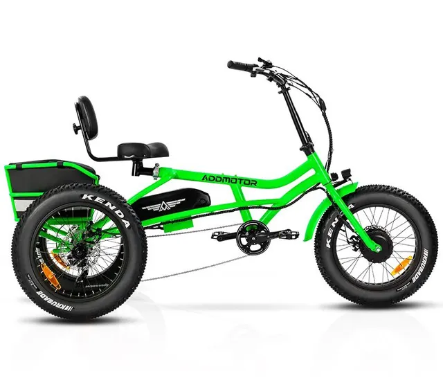 Addmotor e-bike bright green