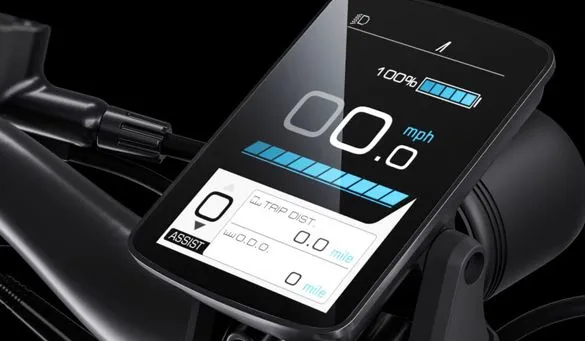 Aventon e-bike gauge