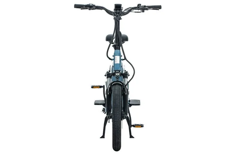 Aventon e-bike blue from the front