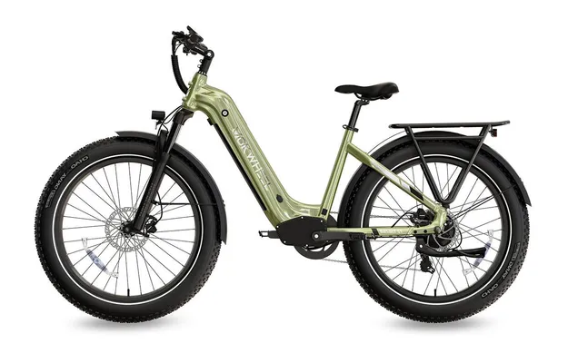 Mokwheel e-bike greenish