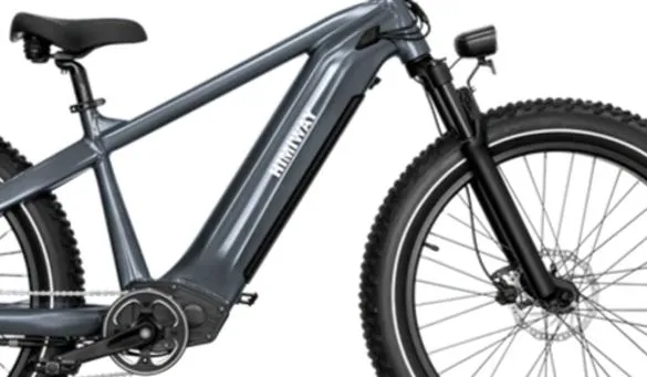 a close up of a e-bike