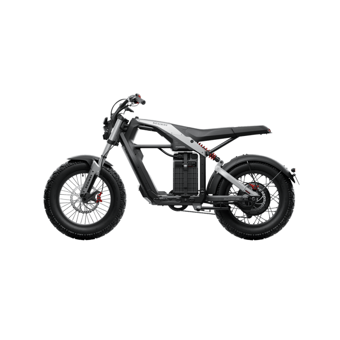 Black Xyber Segway side view