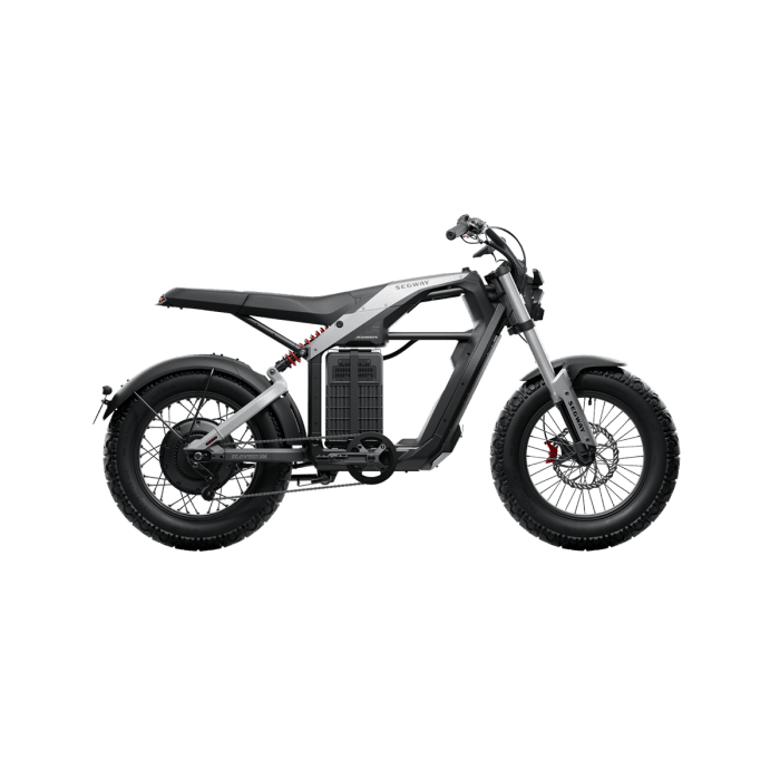 Black Xyber Segway side view