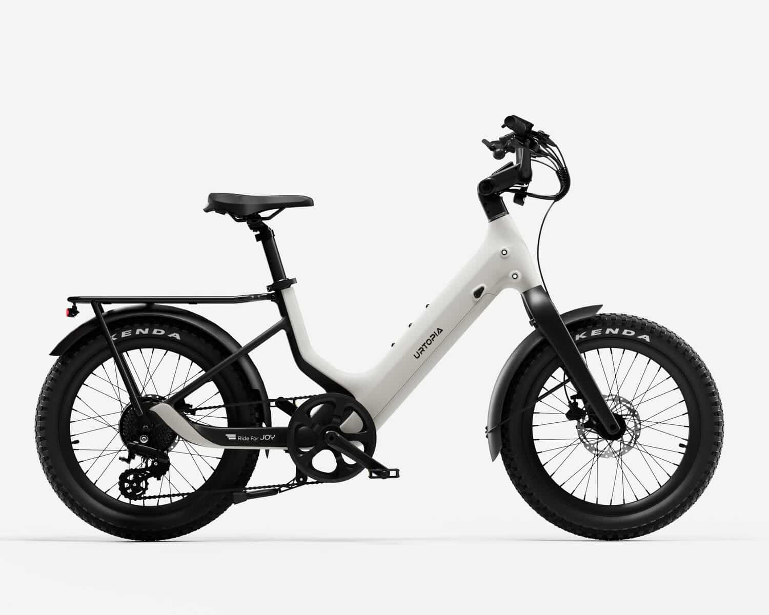 Carbon Joy Ultra white electric bike