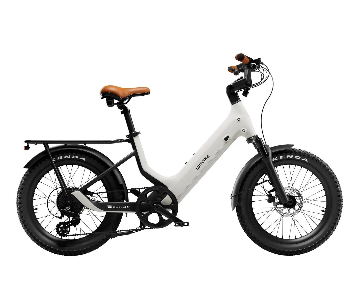 Joy Carbon white electric bike