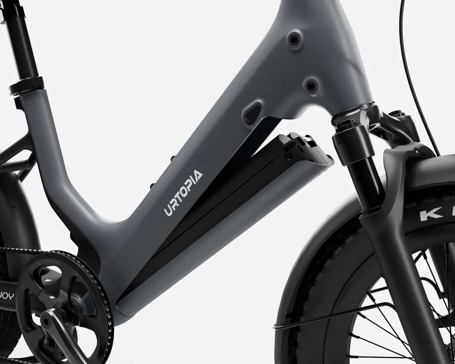Joy Carbon gray electric bike