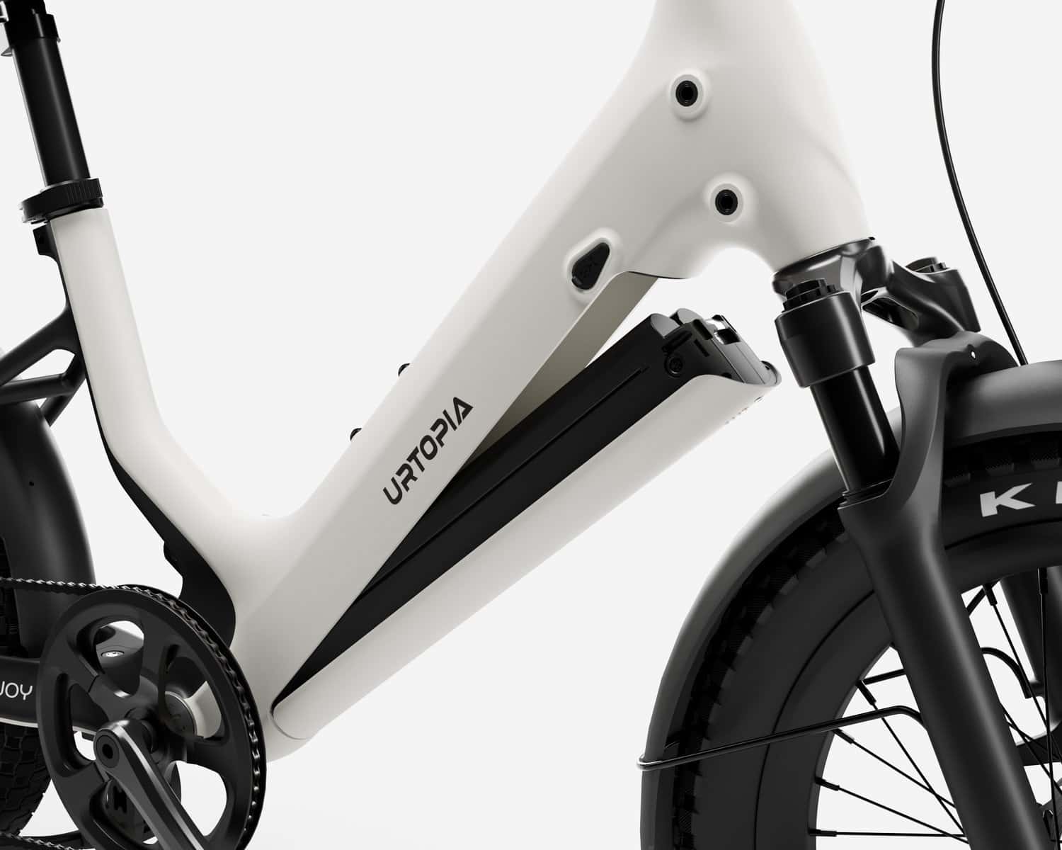 Joy Carbon white electric bike
