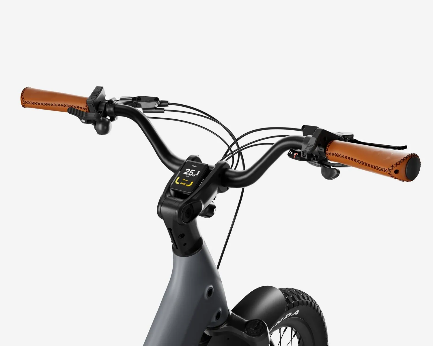 Joy Carbon gray handle bars