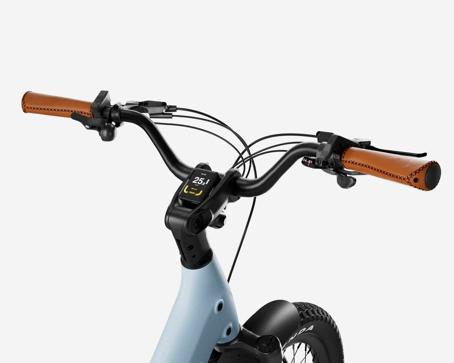 Joy Carbon blue handle bars