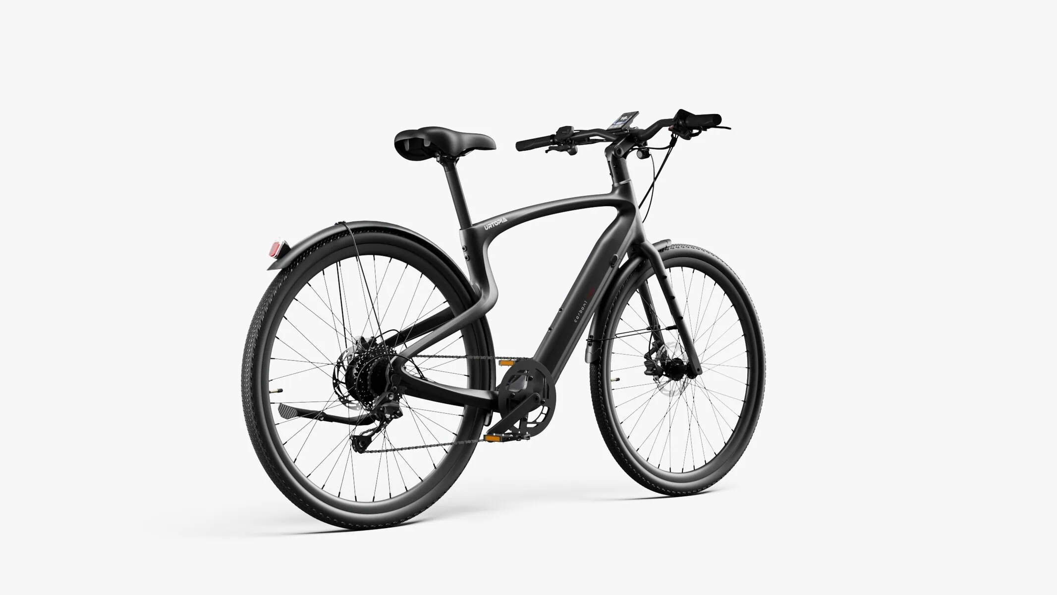 Carbon Classic electric bike black color