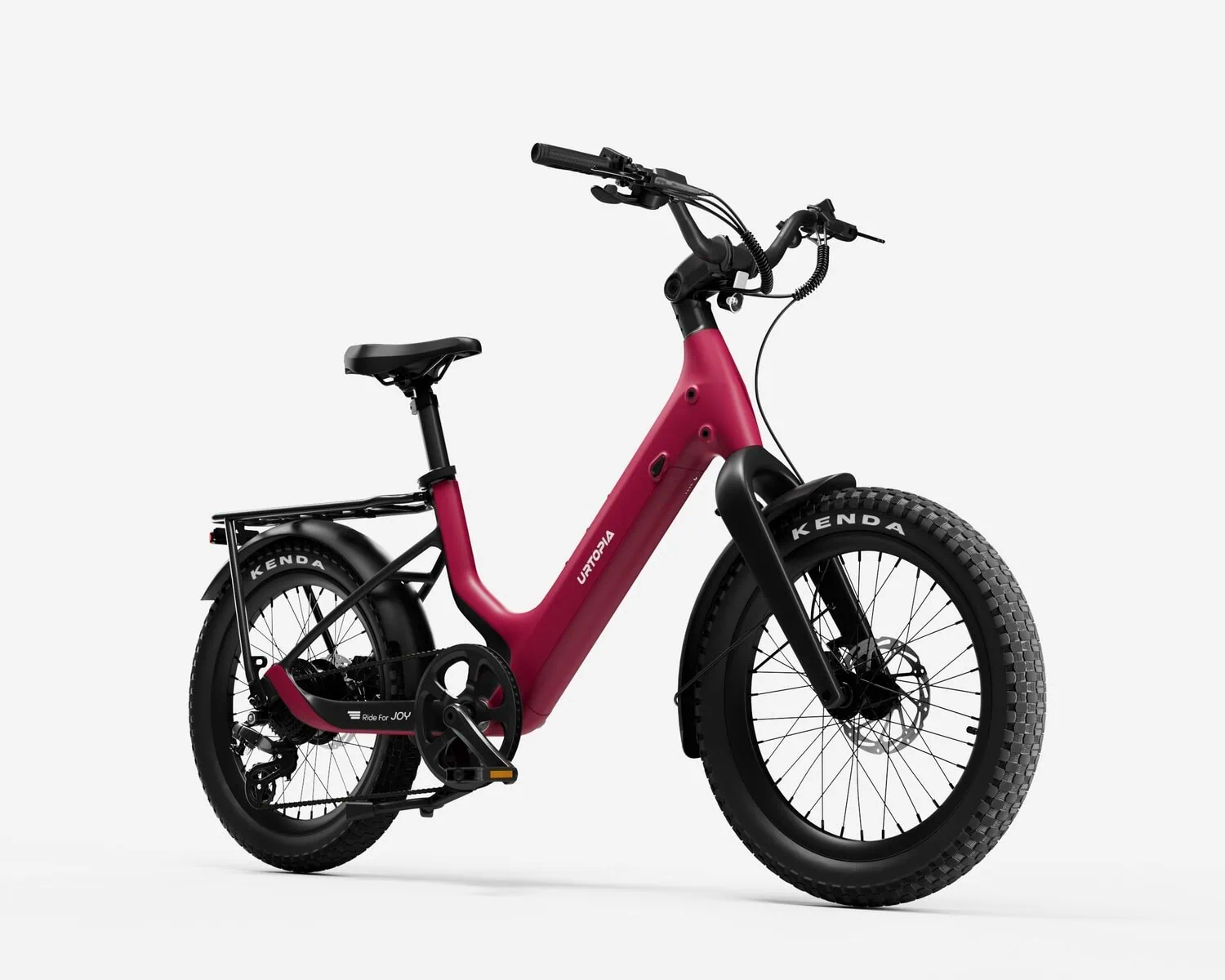 Carbon Joy Ultra rose electric bike