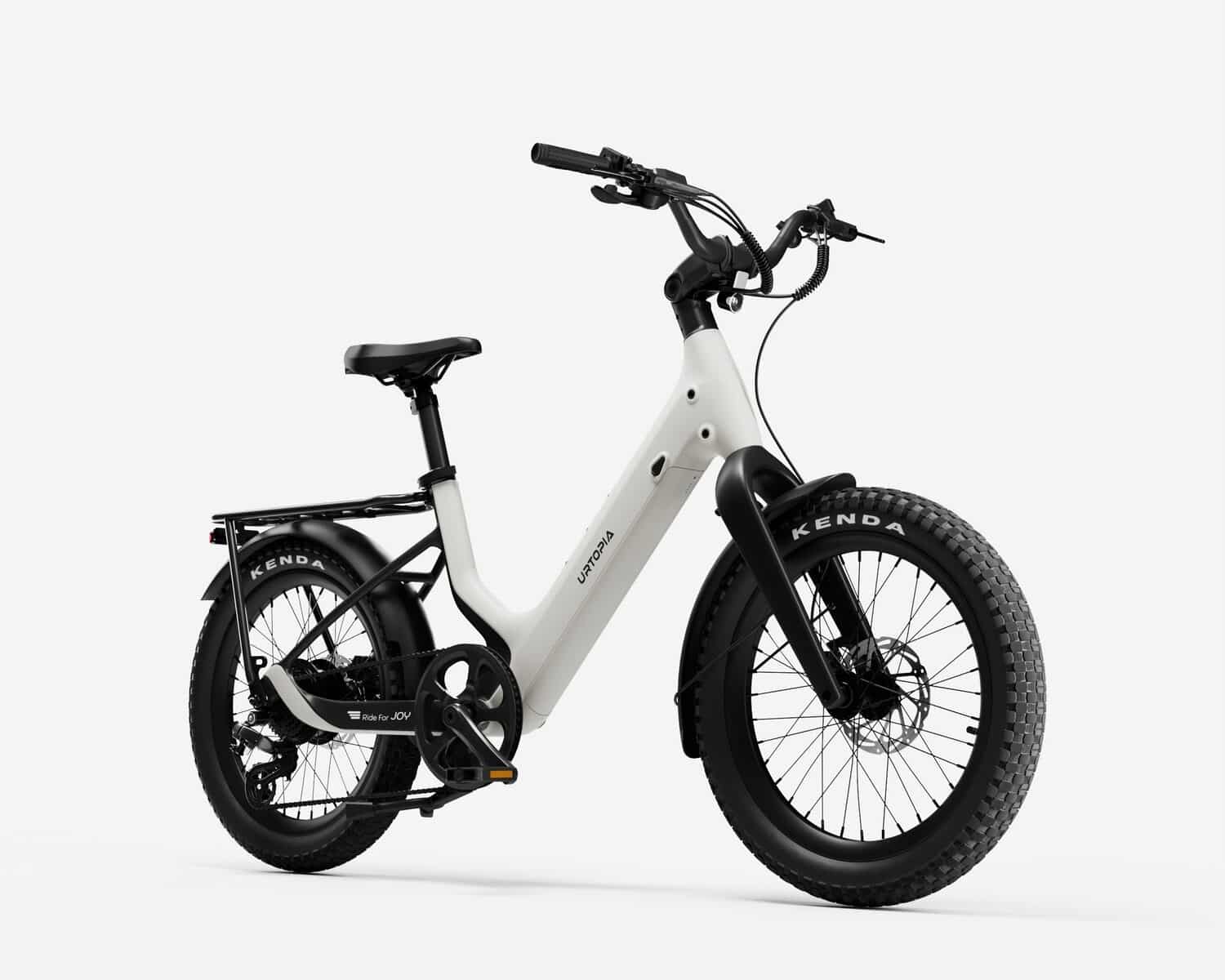 Carbon Joy Ultra white electric bike