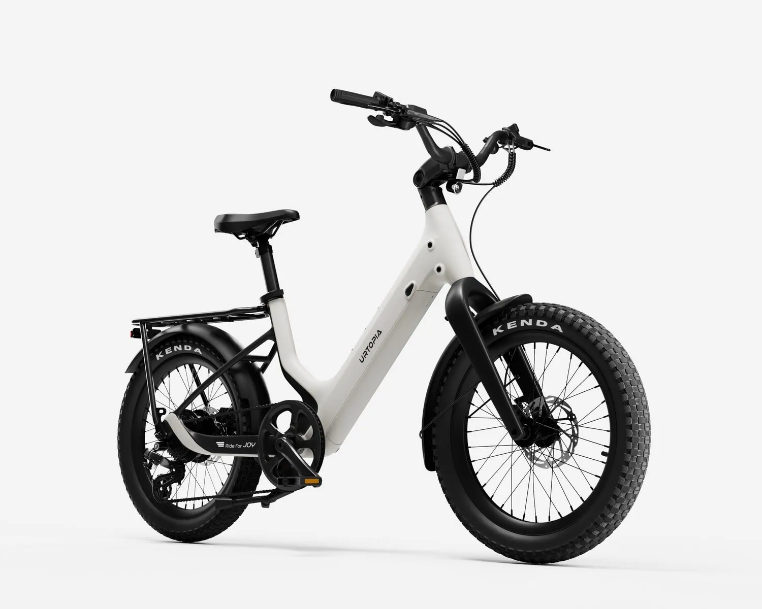 Carbon Joy Ultra white electric bike