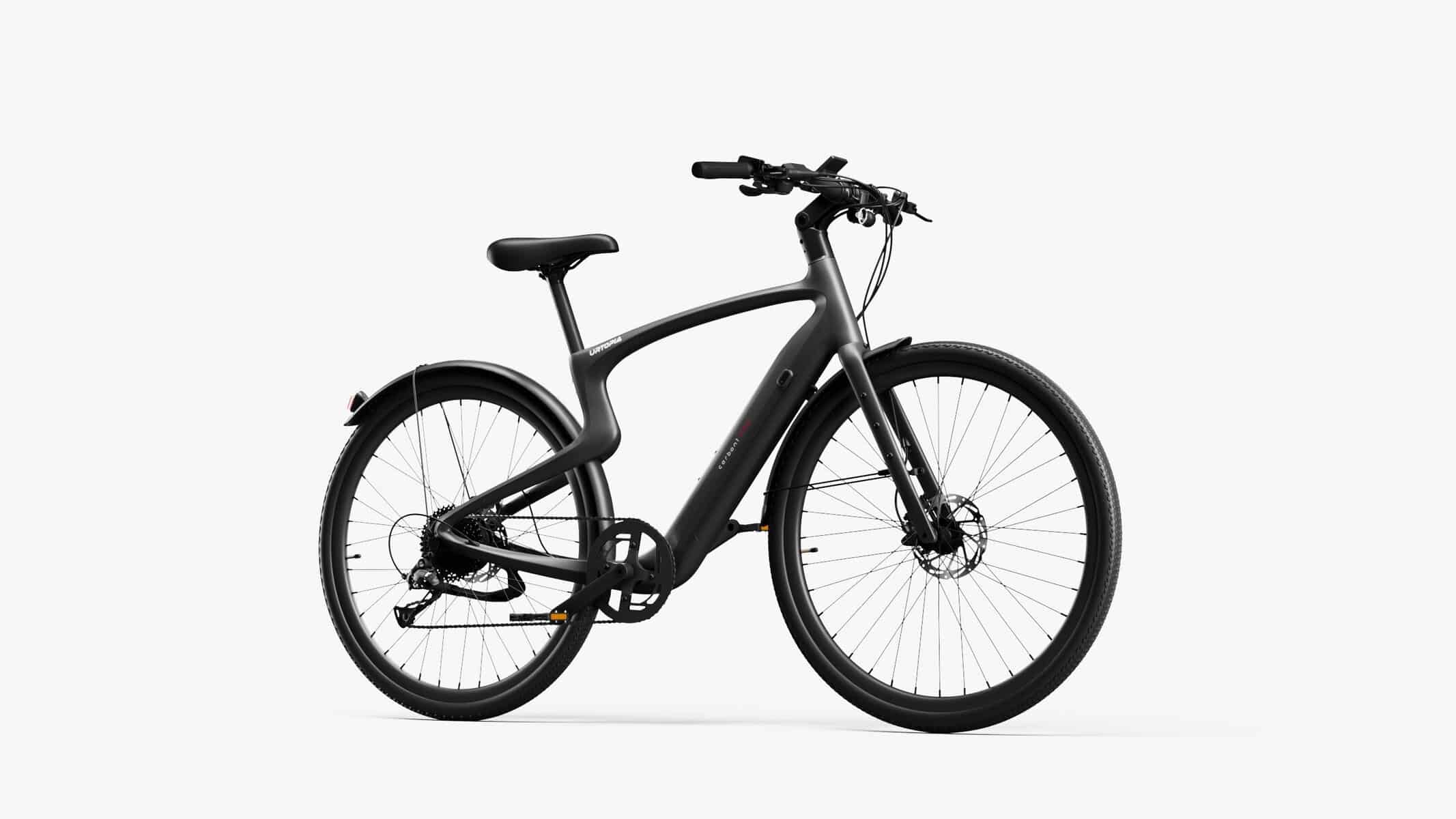 Carbon Classic electric bike black color