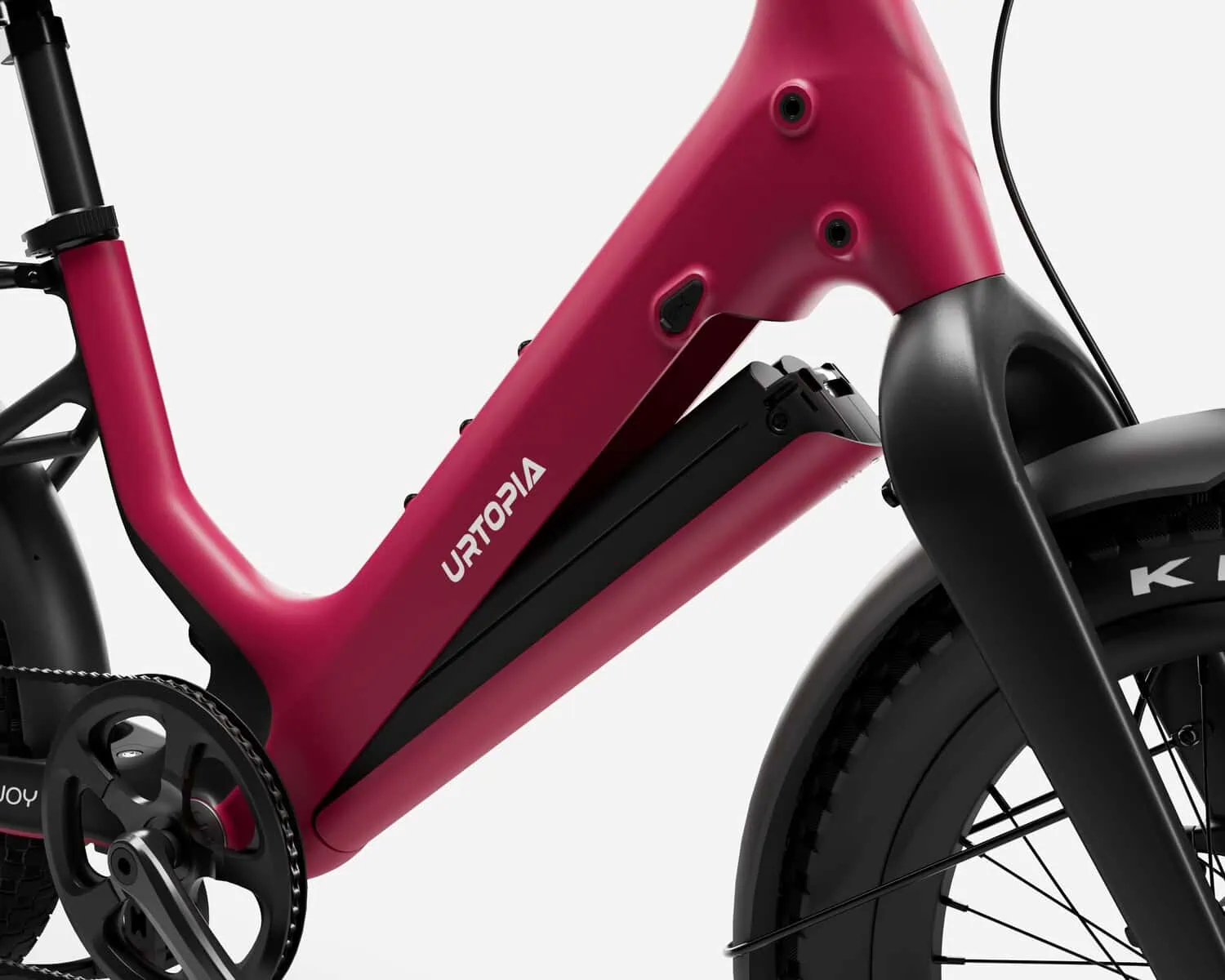 Carbon Joy Ultra rose electric bike
