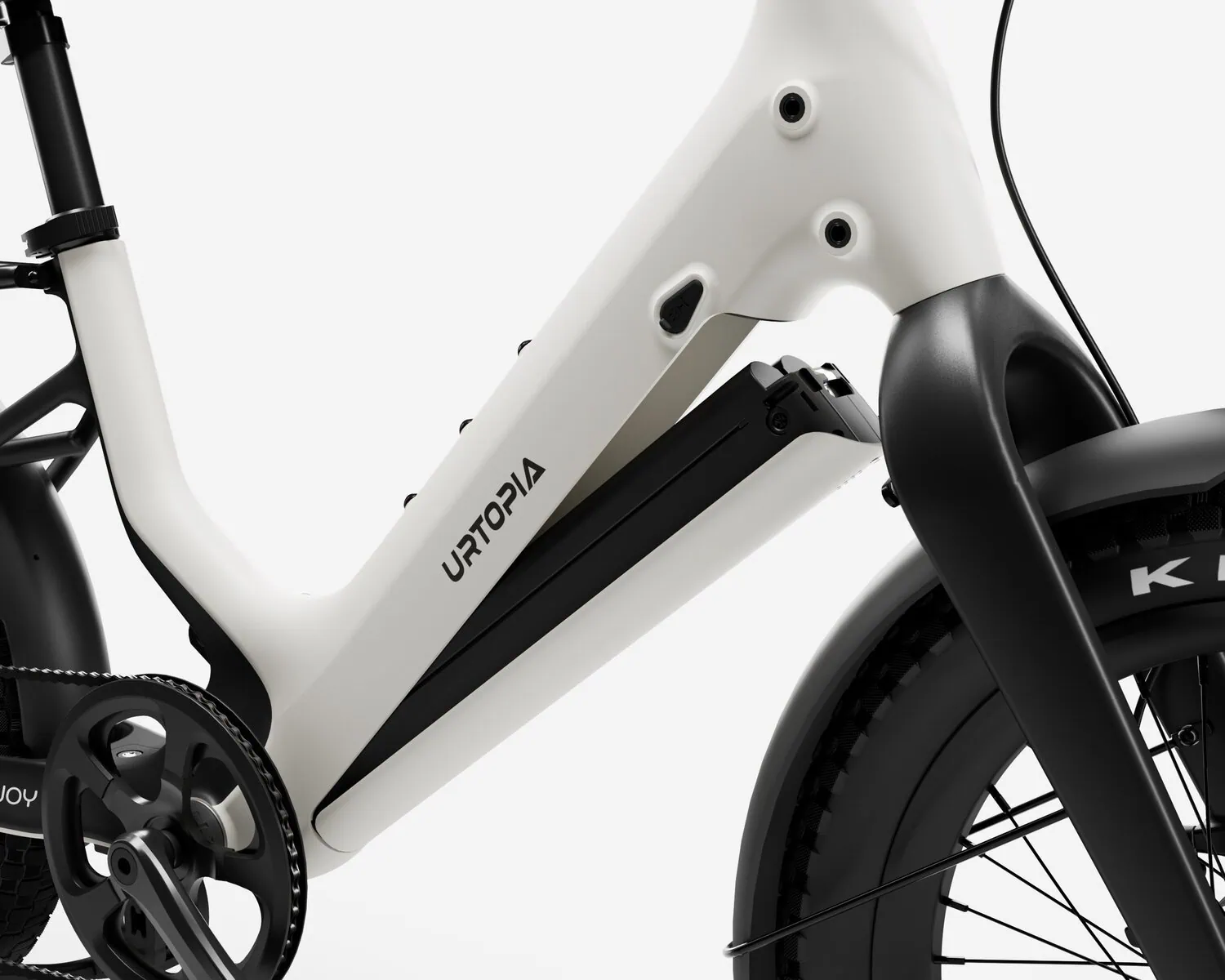 Carbon Joy Ultra white electric bike