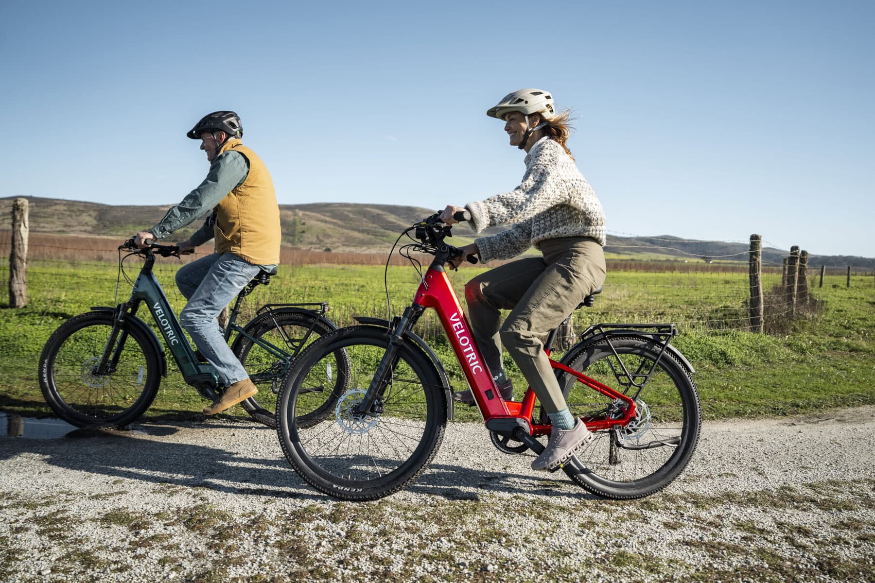 E-bike rider photo at Let's Roll Lancaster