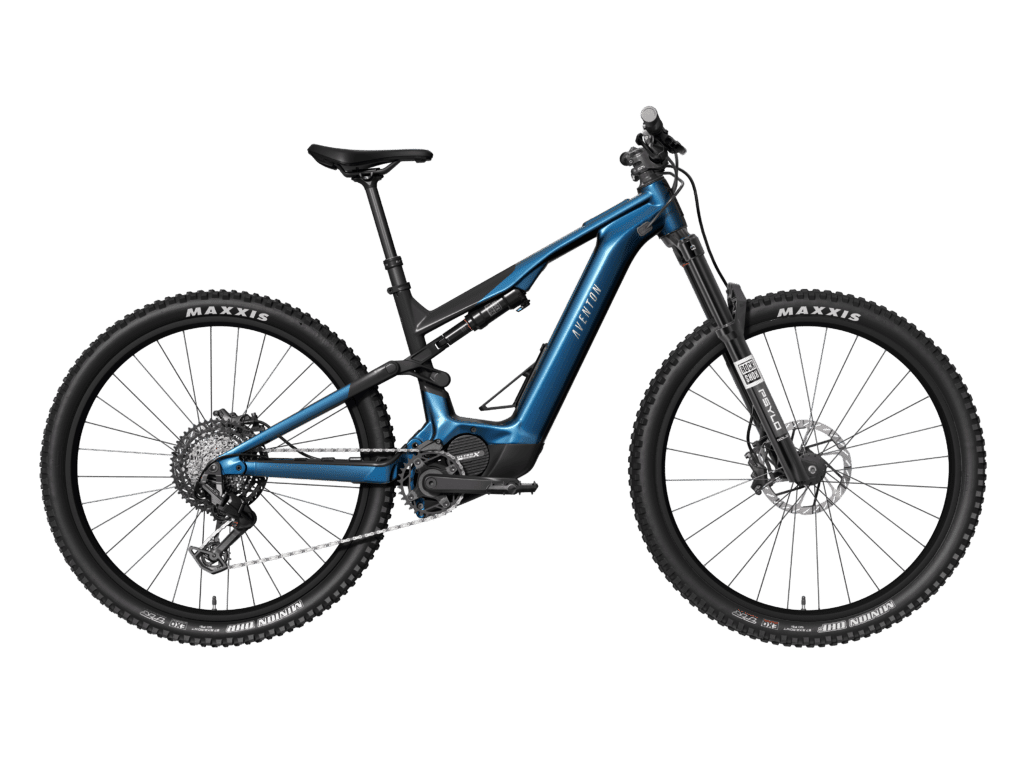 Aventon ADV e-bike in Blue Onyx color, right side view