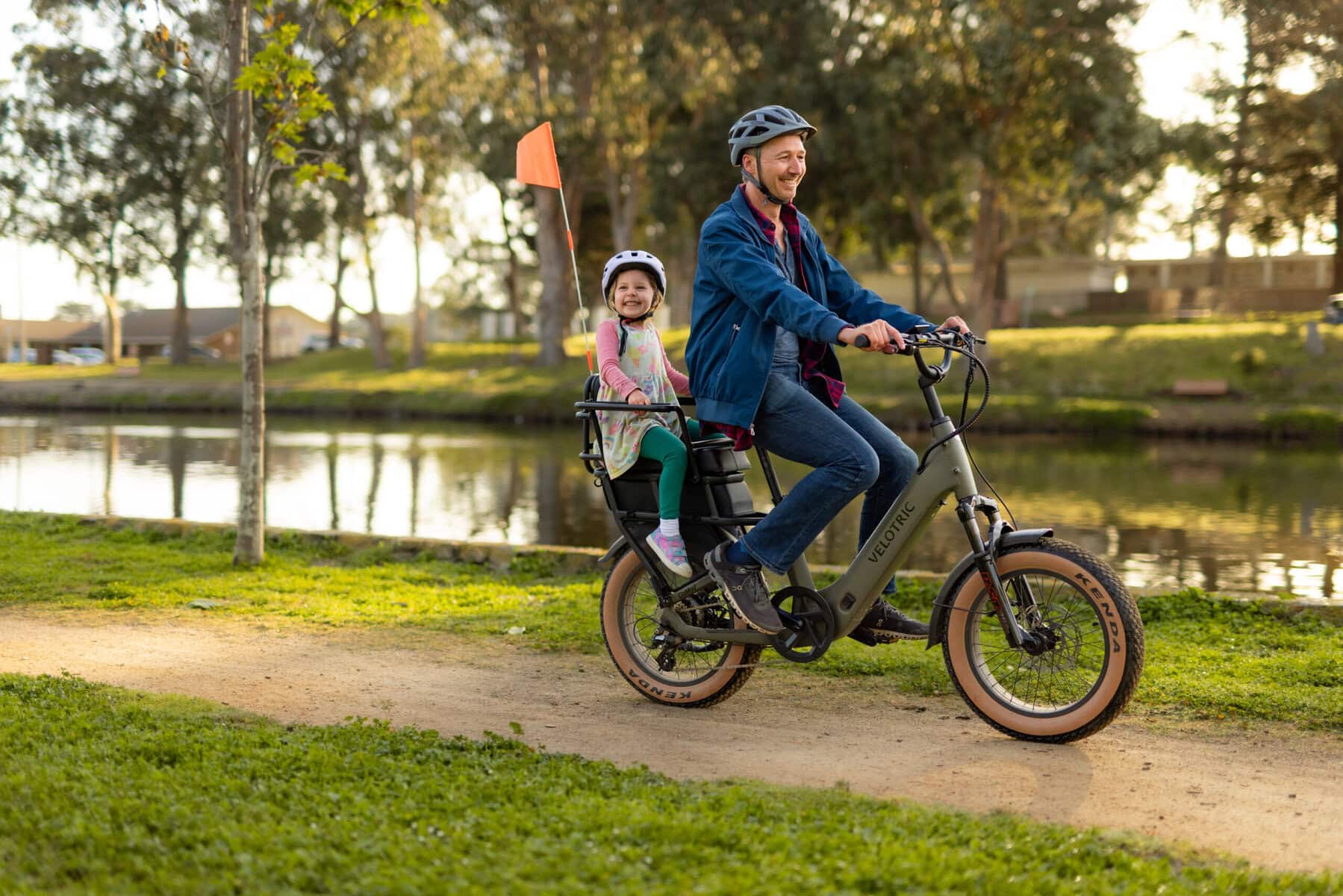 Lifestyle photo at Let's Roll Lancaster e-bike shop
