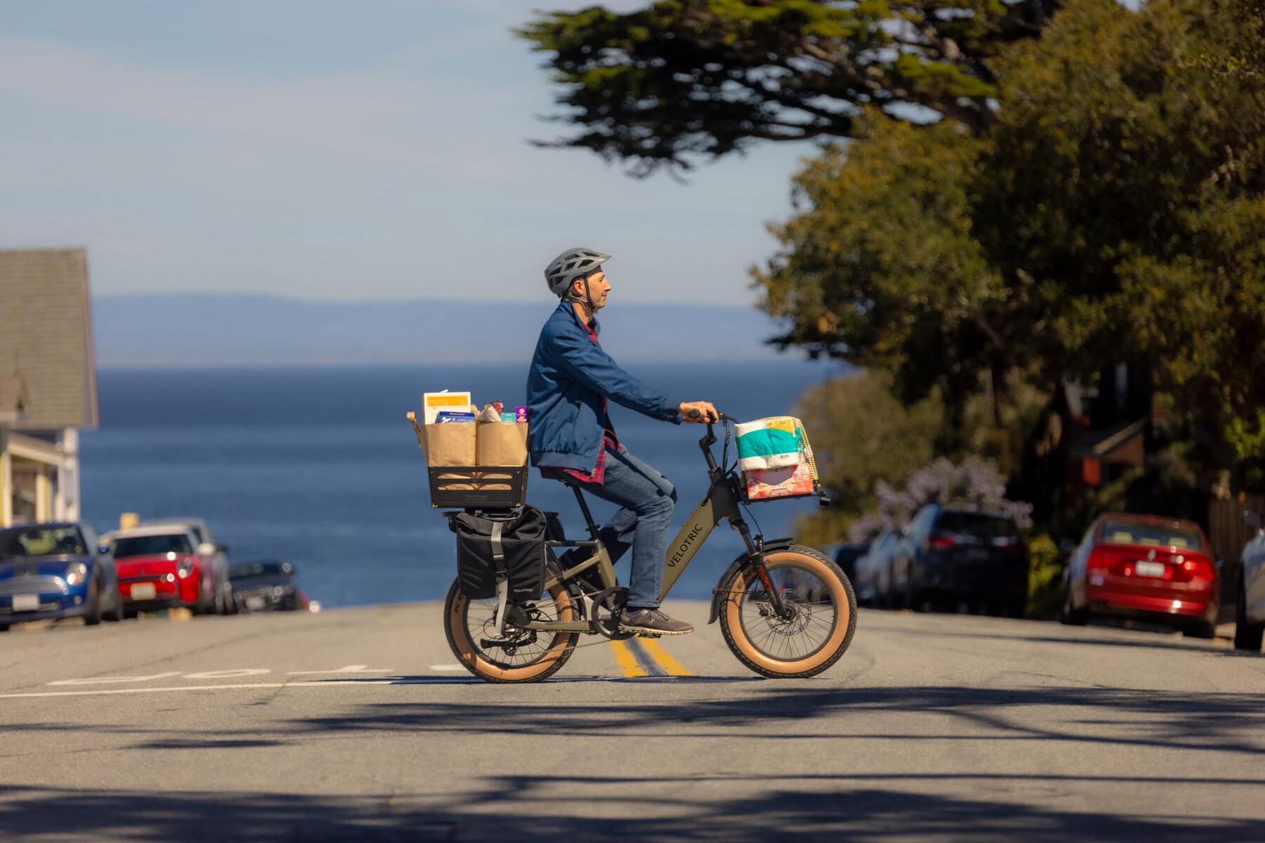Lifestyle photo at Let's Roll Lancaster e-bike shop