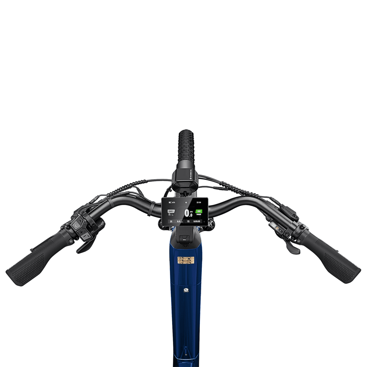 Velotric Discover 3 e-bike handlebar detail