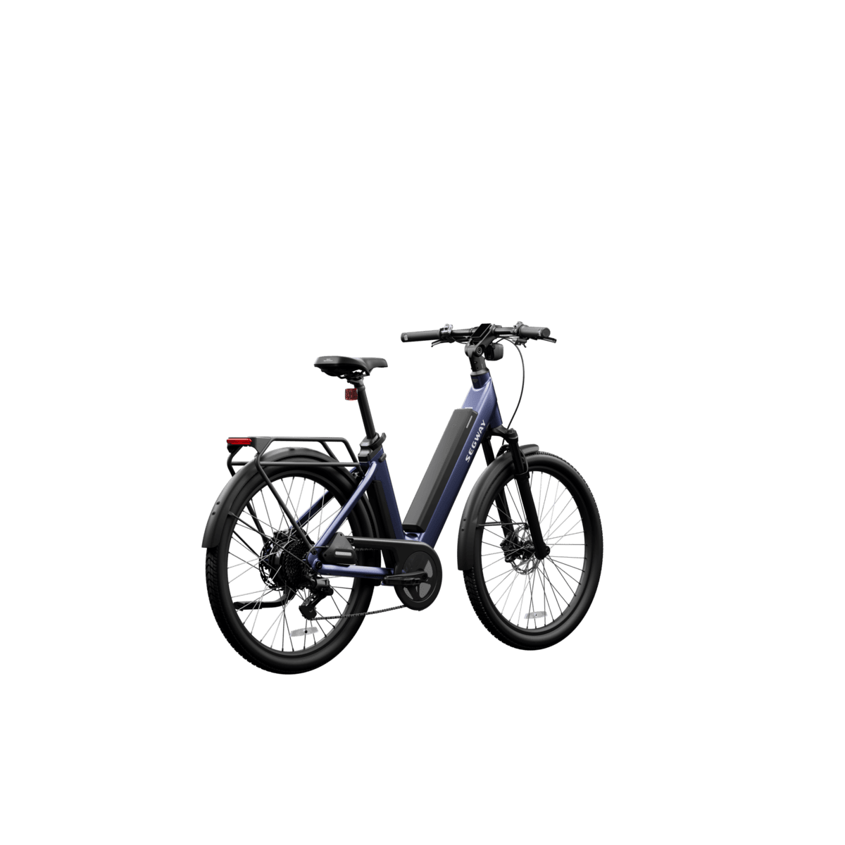 Segway EBike Myon Blue angle back right no background