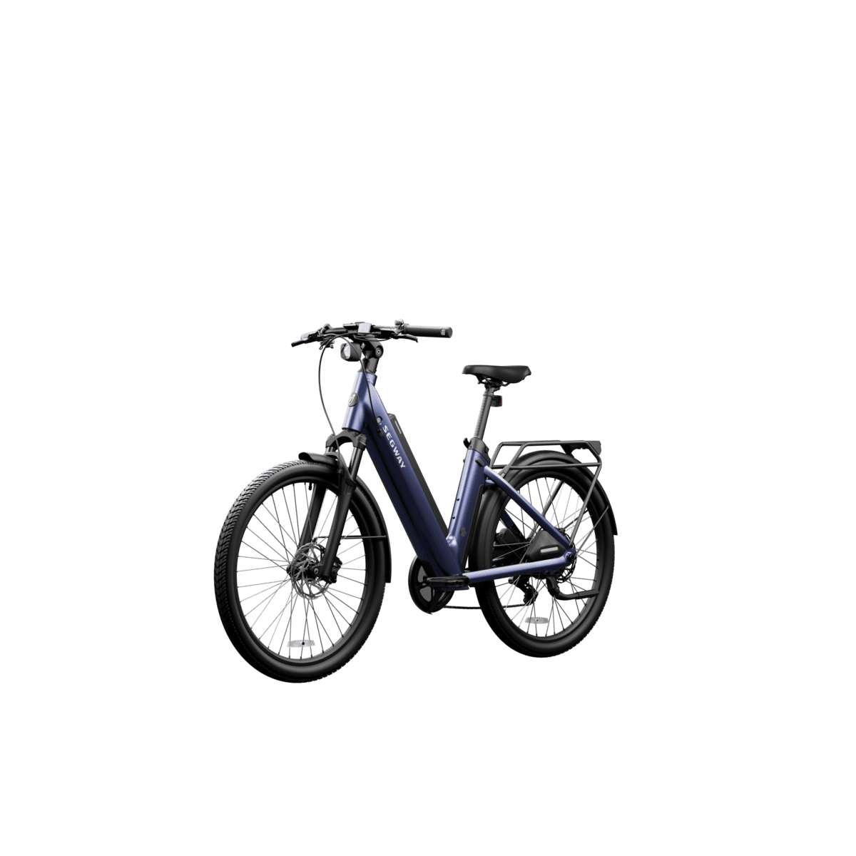 Segway EBike Myon Blue angle front left no background
