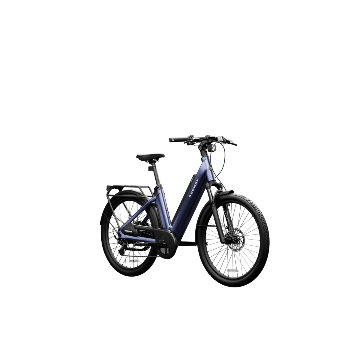 Segway EBike Myon Blue angle front right no background