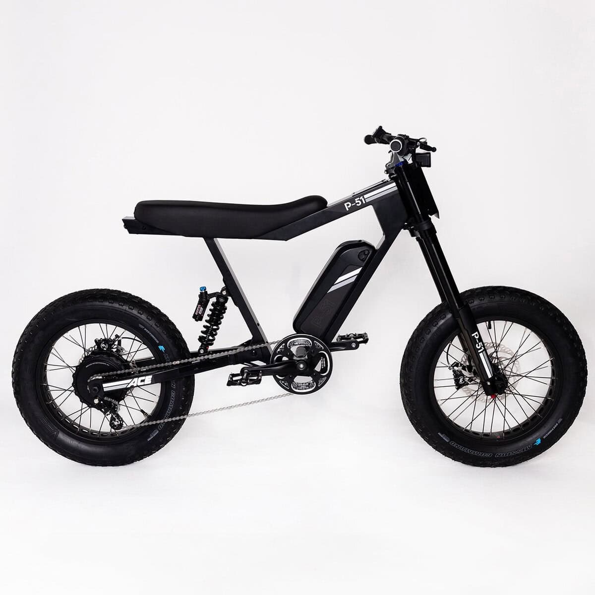 P-51 Ace moto-style electric bike