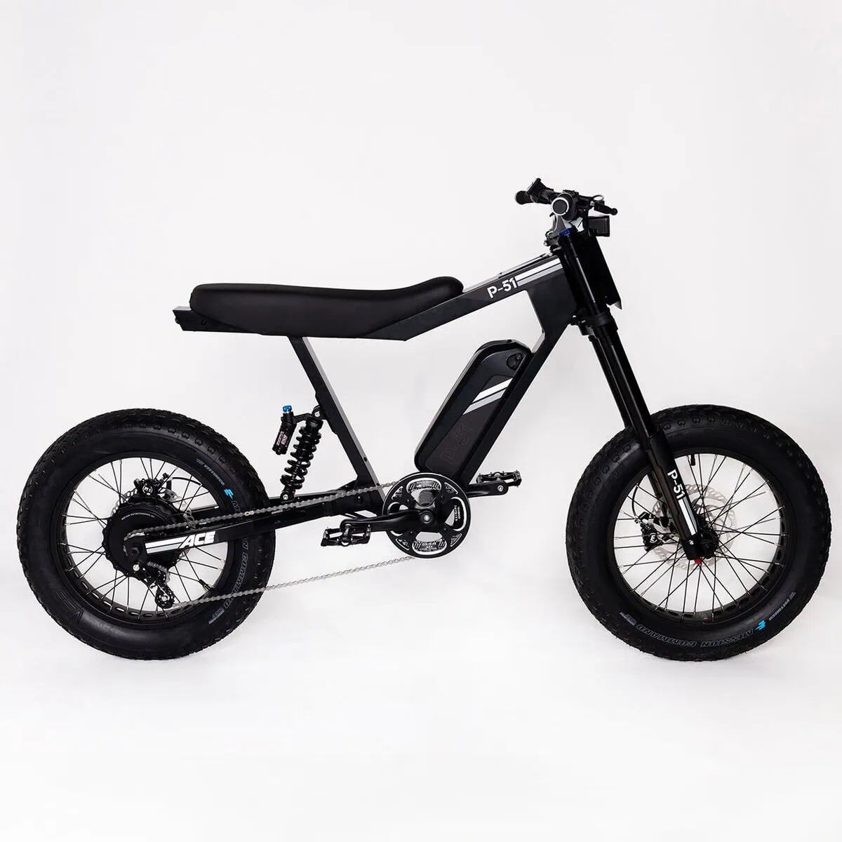P-51 Ace moto-style electric bike