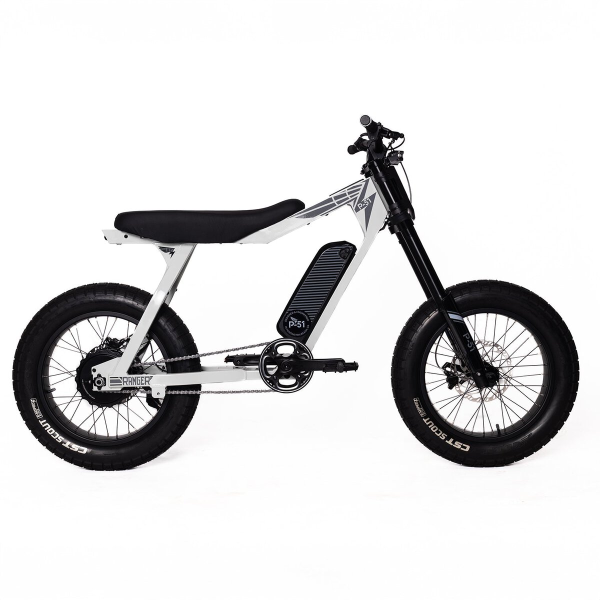 P-51 Ranger hardtail electric bike