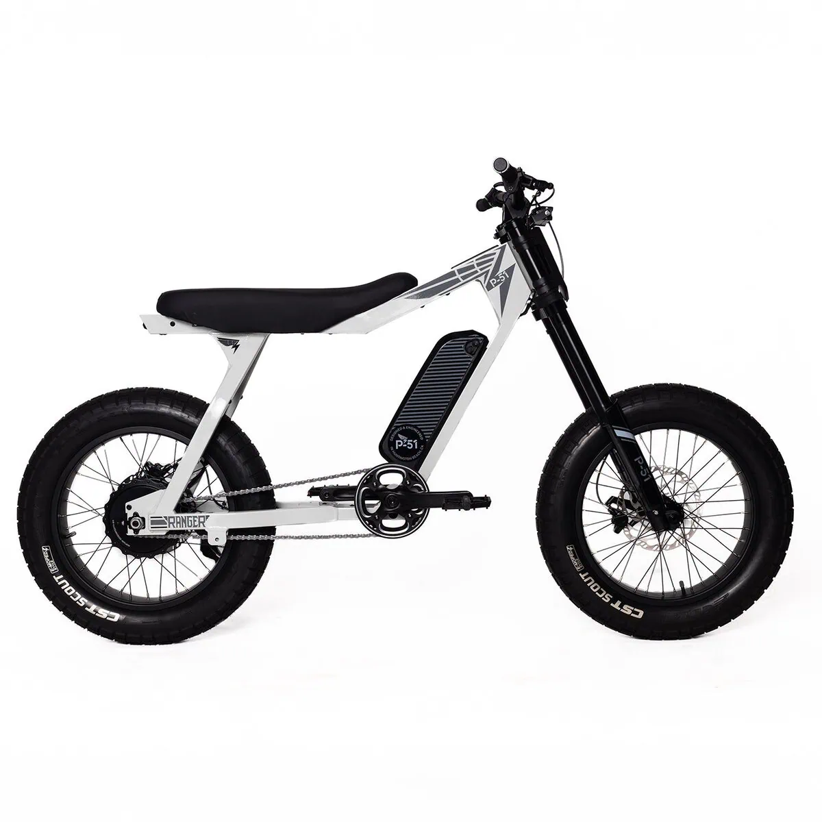 P-51 Ranger hardtail electric bike