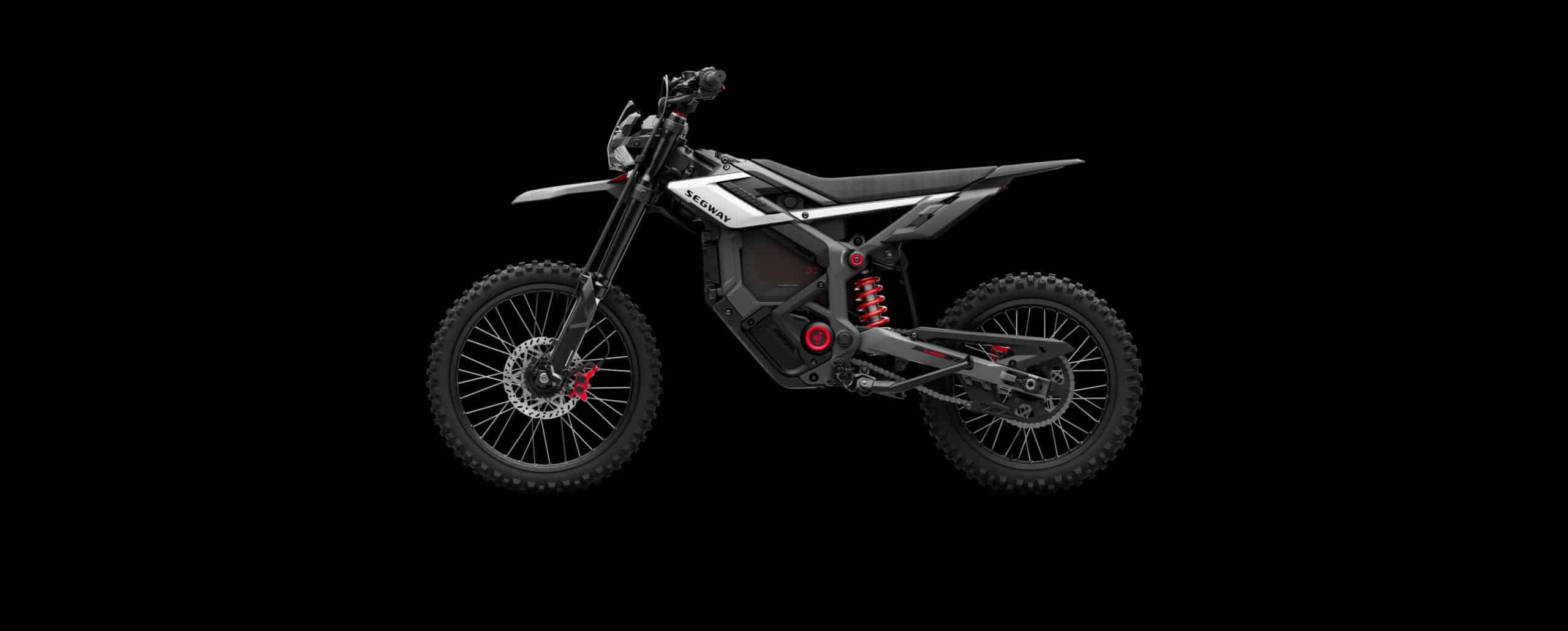 Segway Xaber 300 electric dirt bike in Black Diamond