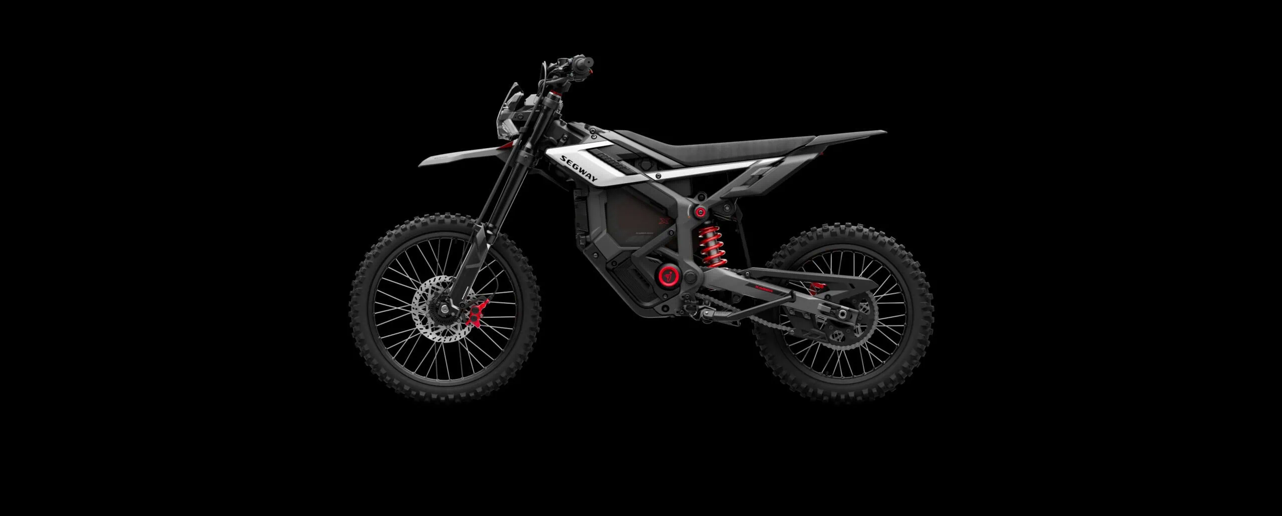 Segway Xaber 300 electric dirt bike in Black Diamond